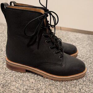 Madewell Black Leather Boots